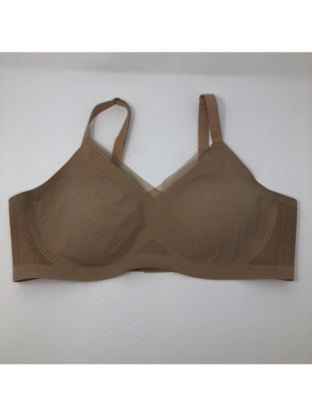 Honeylove Nude Wireless Crossover Bra Size 1X Convertible